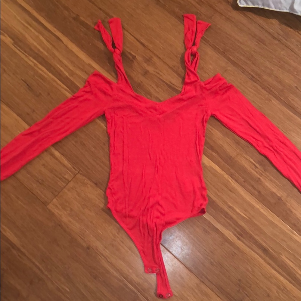 Red Express body suit